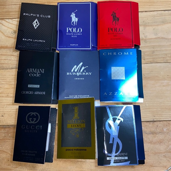 Gucci Other Mens Cologne Sample Lot X 9 New Poshmark